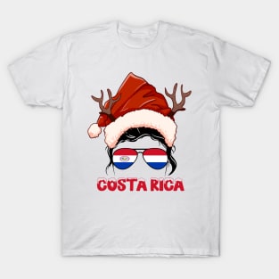 Costa Rica girl, Costa Rican Christmas gift , Regalo Navidad Costa Rica T-Shirt